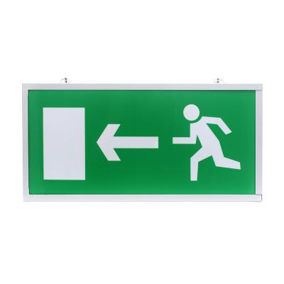 中国 Plastic Right Non - Illuminated Emergency Exit Sign 3W 6500K 販売のため