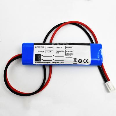 China 600mAh 12.8V Rechargeable Lithium Battery IFR 14500 Safety Te koop