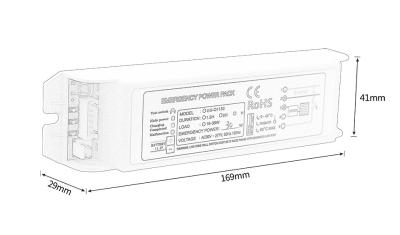 中国 Trickle Charge Emergency Power Pack Inverter Maintained Type Emergency Full Power 15-36W GS-Q1130 販売のため