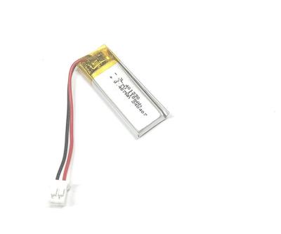 China Li-ion Polymer 401230 110mAh 3.7V With Connector PHR-2 And PCB (The Operating Temperature Is -20...+60°C) zu verkaufen