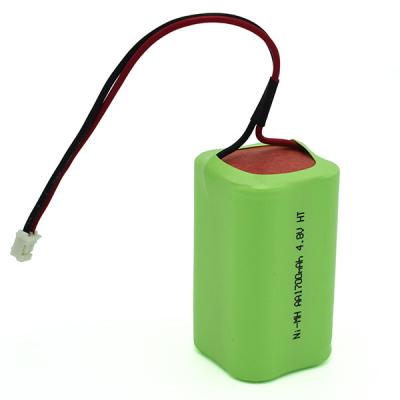 China Noodsluitlamp Batterijen Hoogtemperatuur NiMH AA1700mAh 4.8V Te koop