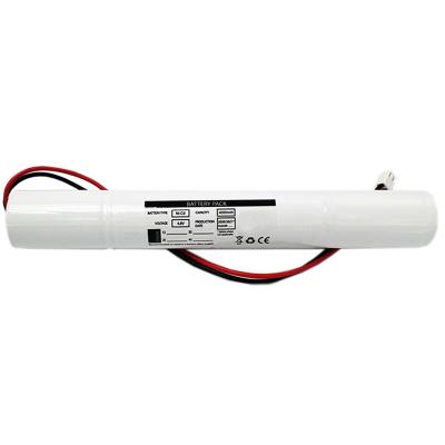 China Ni-Cd Batterie D4000mAh 4,8 V 19,2 Wh Notbeleuchtung Batterie Stick Typ zu verkaufen