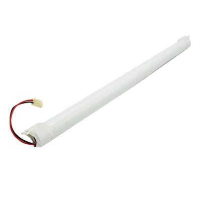 China Módulo de montaje en la pared lateral Batería Ni-Cd D4000mAh 12V 48Wh de iluminación de emergencia Batería tipo bastón largo en venta