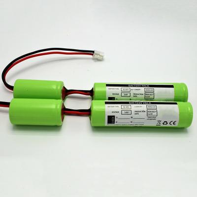 China Larga duración de la batería Recargable 3.6V Ni-Mh C 4000mAh en venta