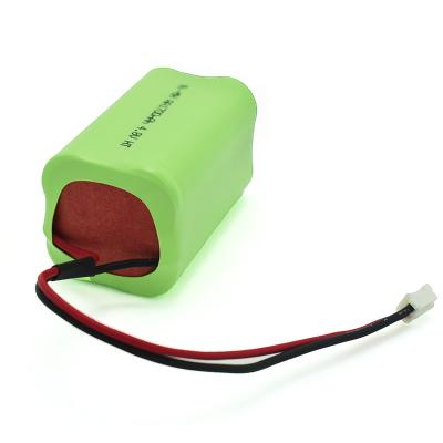 China 4S1P 4.8V Ni-Mh AA 1700mAh Batería recargable de alta temperatura OEM PVC en venta