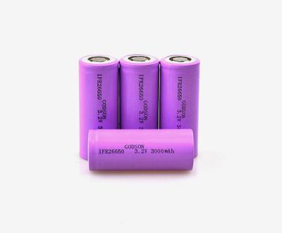 China Bateria de lítio 3.2V da luz de emergência LiFePO4 3000mAh IFR26650 à venda