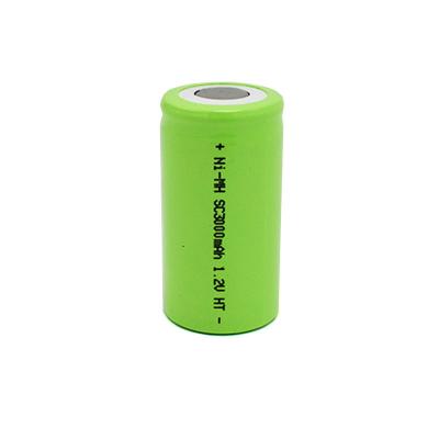 China Célula da alta temperatura de 3,6 de V del Ni Mh de la batería de seguridad HT del alumbrado SC3000mAh 1.2V en venta