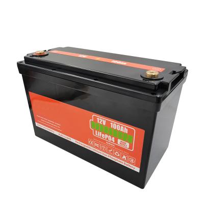 China Batería de litio recargable de la batería del carro de golf de la batería de 12V LiFePO4 100Ah 1800W en venta