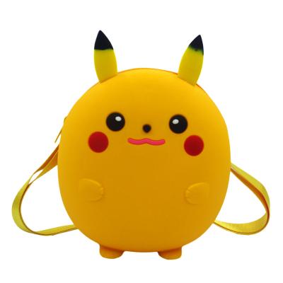 China Factory product silicone backpack cartoon anti-theft travel bag with double strap wholesale silicone backpack for kids for sale