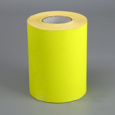 China ANTISTATIC Premium Quality Label Sticker Fluorescent Neon Yellow Self Adhesive Paper for sale