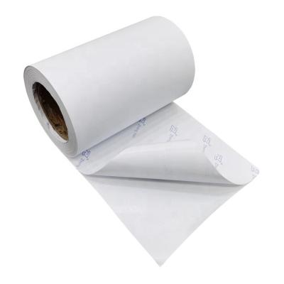 China ANTISTATIC high quality matte white vellum woodfree self adhesive label sticker paper for sale