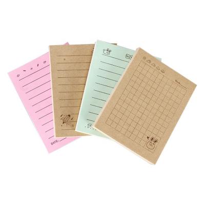 China 4 x 6 Self Adhesive Plaids and Lines Sticky Notes Wrapping Paper Pad School Supplies for sale