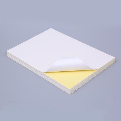 China A4 2per Packaging Half Sheet Self Adhesive Adhesive Shipping Paper Labels for sale