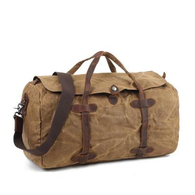 China Fashion 36-55L Canvas Travel Bag Leisure Shorts Distance Handbag Large Capacity Messenger Luggage Waterproof Printing Set for sale