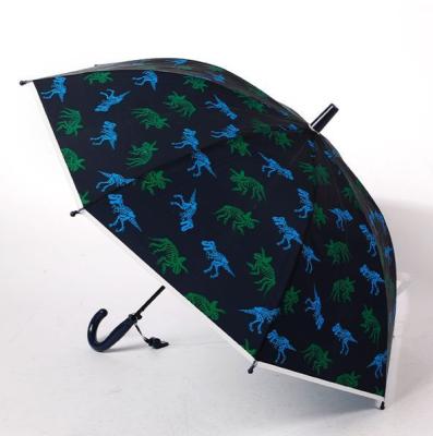 China Contemporary Wholesale Custom Kids Safe Rainbow Automatic Upright Umbrella for sale