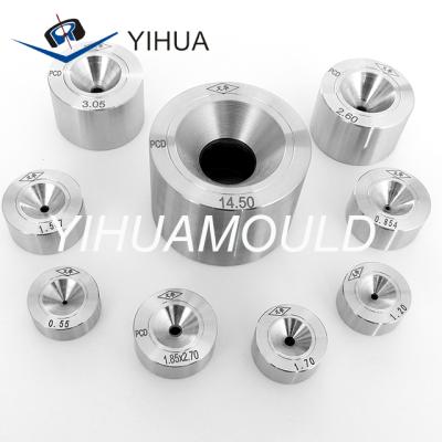 China For Metal Wire Drawing Machine High Quality PCD Crystal Polycrystalline Diamond Wire Drawing Single Dies For Precision Steel Stainless Aluminum Copper Wire for sale