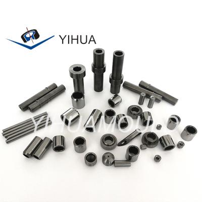 China Tungsten Carbide And Cast High Wearablity Steel Tungsten Carbide Hard Alloy Cemented TC Sleeve Bearing Bushing Shaft Wear Mold Parts for sale