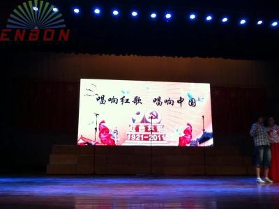 China Indoor P4 SMD 2121 Stage Video Wall full color high contrast rate for sale