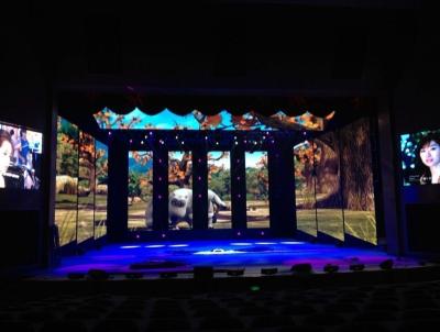 China TV Station HD Led Video Wall Rental Stage Background Led Screen Programmable for sale