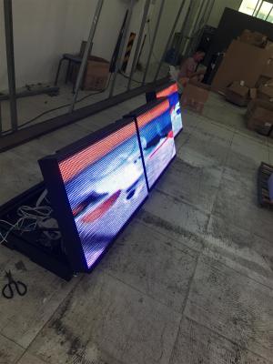 China Stadium Front maintenance Outdoor Advertising LED Display with hydraulic rod for sale