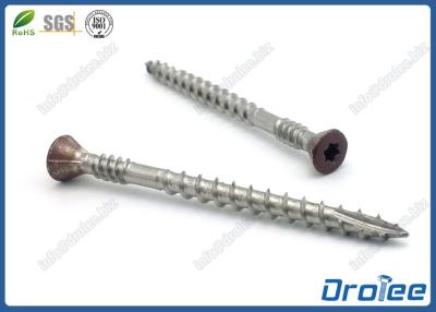 Cina 304/316 di tipo Torx dipinto 17 del filo del doppio dell'azionamento della vite di Decking della testa della disposizione dell'acciaio inossidabile in vendita