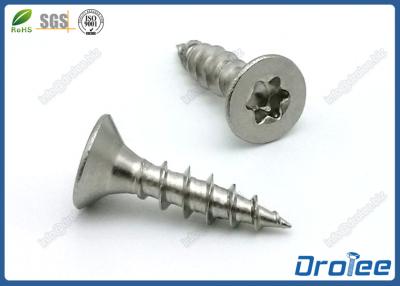 China La madera Torx atornilla el hilo grueso principal avellanado doble del acero inoxidable 304 en venta