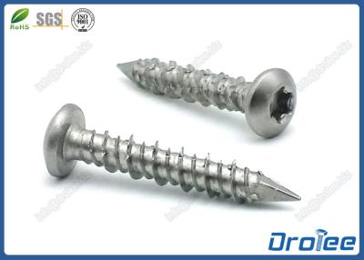 China Star Drive Pan Head 410 Stainless Steel Concrete Screws for sale