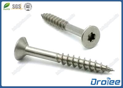 China Acero inoxidable 304 tornillos Torx principales avellanados del Decking en venta