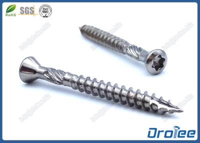 China 5 x 60 mm 410 Stainless Steel Timber Wood Decking Screw Type 17 for sale