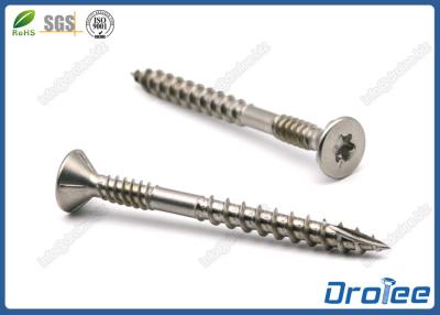 China 316 Edelstahl-Marinequalität Decking-Schrauben, Torx Antrieb, doppelter Faden zu verkaufen