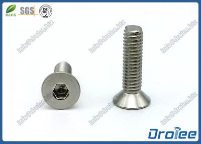 China SOCKEL-Kopfschraube M3 x 10mm Edelstahl-316 flache Haupt zu verkaufen