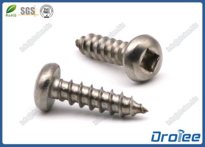 China Marine Grade 316 Stainless Steel Robertson Square Pan Head Self-tapping Screws for sale