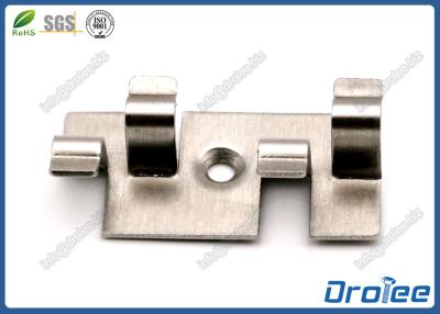 China Clips ocultados de 304/316 cubierta del acero inoxidable para el Decking de WPC en venta