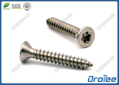 China Stainless Steel 316 Screws, Flat Head, Torx Drive, Marine Grade Sheet Metal Screws for sale