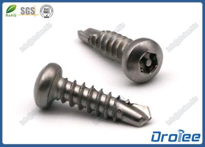 China Acero inoxidable 304/410 uno mismo que perfora el tornillo inalterable Torx en venta