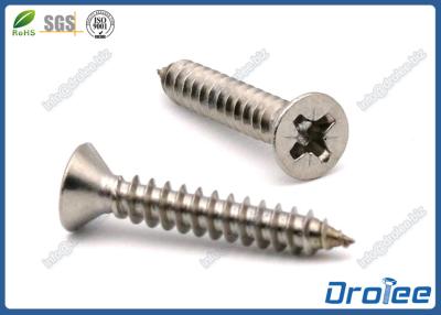 China Acero inoxidable 304/316 tornillo de chapa penetrante principal plano de la impulsión de Pozi en venta