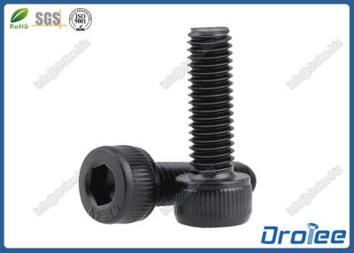 China Tornillo de casquillo negro de acero inoxidable de la cabeza de zócalo del óxido A2/A4/304/316 en venta