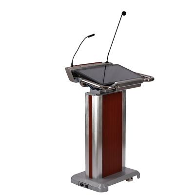 China Modern Podium Lecture Hall Height Adjustable Digital /Smart Classroom Desk for sale