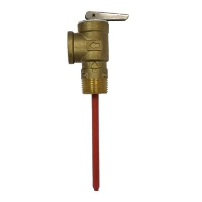 China Temperature Pressure Relief Valve And General Water Heater T&P Brass Valve for sale