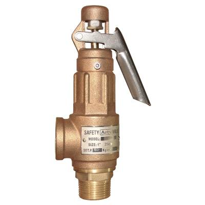 China Chinese C83600 Handle Boiler Pressure Relief Valve for sale