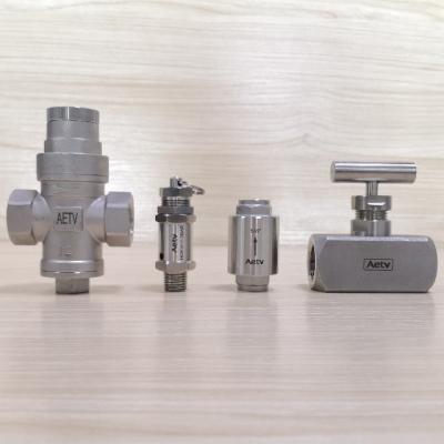 China general directly through mini brass safety valve for sale