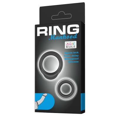 China Silicon Silicone Locking Essence Ring For Men With Foreskin Invisible Permanent Block Delay Ring Glans Penis Ring Complex Solid for sale