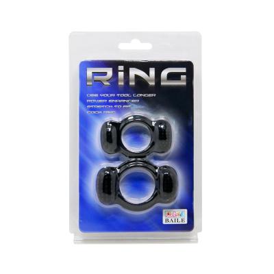 China Silicone Men's Delay Ring Lock Penis Set Tight Firm Control Battle Passion Long Penis Pleasure Correction for sale