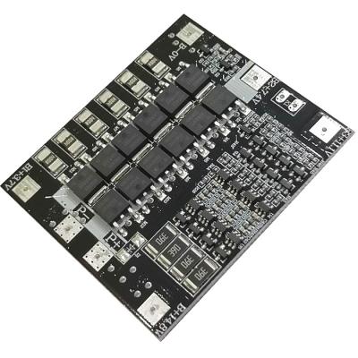 China Lifepo4 pcb bms 4S 50A Heltec battery protection board suitable for motors within 350W and often used in trawlers for sale