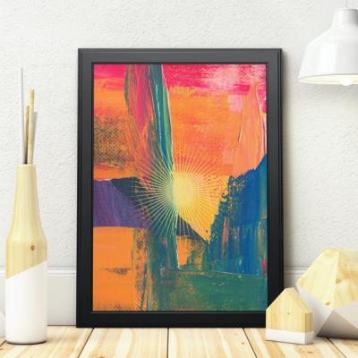 China Abstract Abstract Painting Wall Art Canvas Fine Art Print Poster Modern Home Decor For Living Room for sale