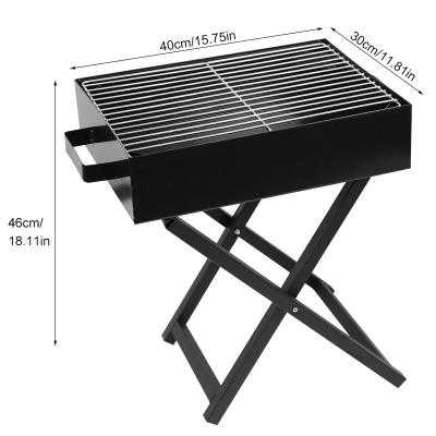 China Factory Wholesale Hot Sale Outdoor Portable Camping BBQ Grill Easily Assembled Garden Charcoal BBQ Grill for sale