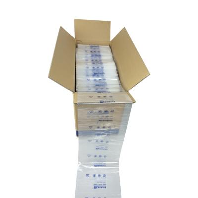 China Carton Packing Filling Protection Air China Locked Air Cushion Pillows Film Roll Air Bubble Bags Envelope for sale