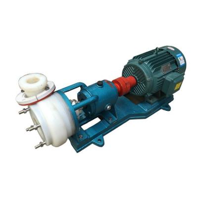 China Power Alkali Area Strong Acid Resistant Centrifugal Pump Anti PVDF Fluoroplastics Chemical Pump for sale