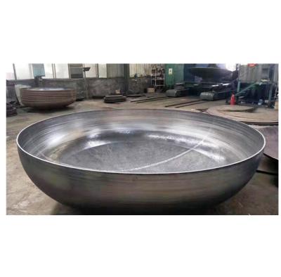 China ASME Standard Flat Dished Head for Steel Hemispheres Dish Head Production Company for sale