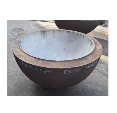 China SS304 316 Torispheircal Dish Bottom End for Tanks Customized Elliptical Dished Heads for sale